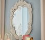 Enchanted Carved Wood Mirror (33")