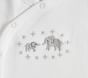 Pima Cotton Layette Elephant Nursery Set