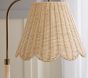 Scallop Rattan Floor Lamp (60")