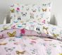 Botanical Butterfly Organic Toddler Bed Sheet Set &amp; Pillowcase