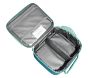 Mackenzie Turquoise Rainbows Chenille Lunch Boxes