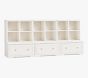 Ava Regency 3 x 3 Cubby &amp; Drawer Base Wall Storage System
