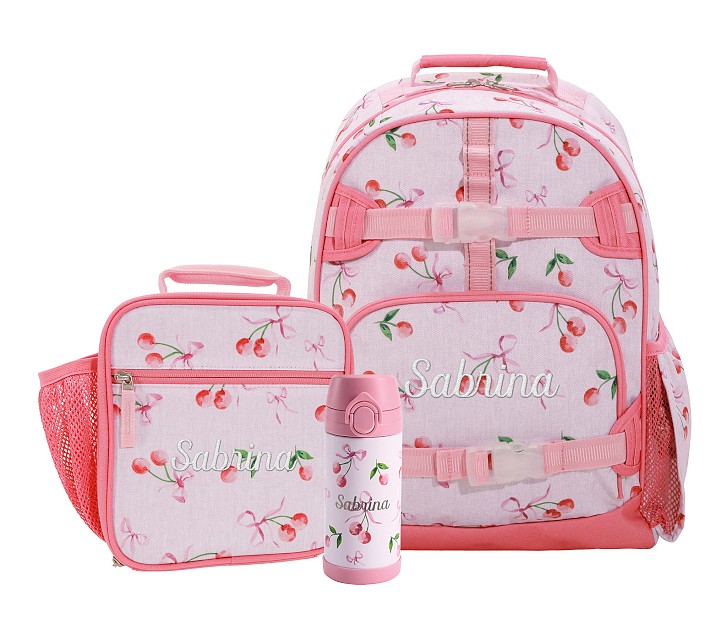 Gear-Up Blue Ditsy Backpack & Cold Pack Lunch Bundle  Pottery barn backpack and lunch bag main image 1