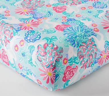 Lilly Pulitzer Organic Crib Fitted Sheet