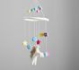 Felted Unicorn Ceiling Mobile