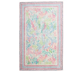 Lilly Pulitzer Mermaid Cove Rug | Pottery Barn Kids