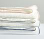 Muslin Linen Trim Baby Blanket