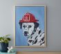 Dot the Fire Dog Art (24" x 18")