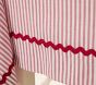 Valentine's Ticking Stripe Tablecloth