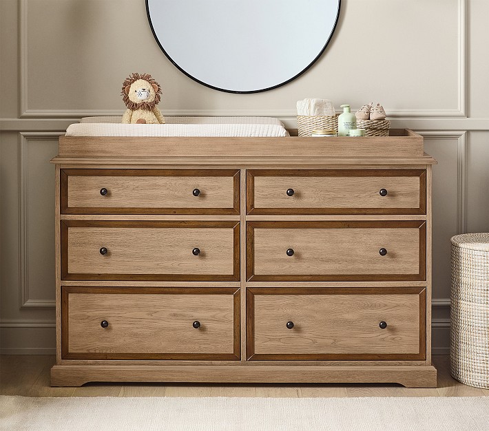 knee length dresses for ladies Marceline Gray Oak Dresser  Luna Furniture