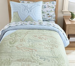 Daniel Dino Quilt & Shams