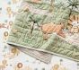 Lion Family Organic Baby Quilt