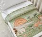 Lion Family Organic Baby Quilt