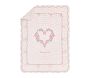 LoveShackFancy Floral Heart Baby Quilt