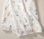 Hot Air Balloon Oversized Organic Muslin Baby Blanket