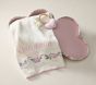 LoveShackFancy Hearts of Roses Knit Baby Gift Set