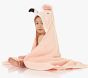 Super Soft Flamingo Baby Hooded Towel &amp; Washcloth Set