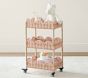 Palmer Scallop Tiered Storage Cart