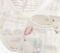 Hot Air Balloon Organic Muslin Bibs &amp; Burp Cloths