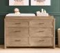 Camden 6-Drawer Dresser &amp; Topper Set (56w x 19d&quot;)