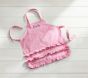 Pink Ruffle Gingham Apron