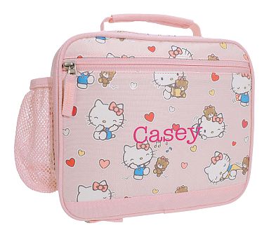 Mackenzie Hello Kitty® Hearts Glow-in-the-Dark Cold Pack Lunch Box