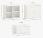 Ava Regency Cabinet &amp; Cubby Drawer Base Wall Storage System