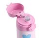 Pastel Chenille Hearts Mackenzie Water Bottle