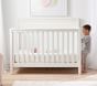 Elephant Organic Muslin Crib Fitted Sheet