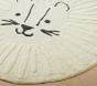 Machine Washable Wool Lion Rug