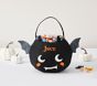 Glow-in-the-Dark Bat Felt Halloween Treat Bag