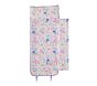 Mackenzie Lavender Floral Blooms Nap Mat &amp; Backpack Bundle