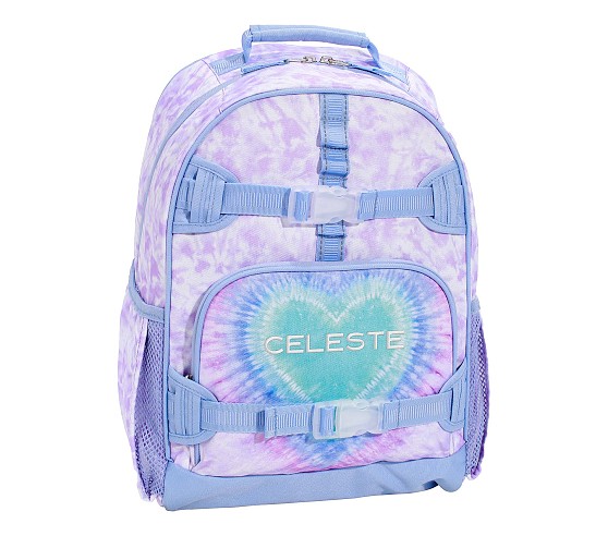 Mackenzie Lavender Heart Tie-Dye Backpacks | Pottery Barn Kids Mackenzie Lavender Heart Tie-Dye Backpacks | Pottery Barn Kids