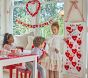 Valentines Pom Pom Heart Wreath