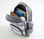 Fairfax Navy/White Stripe Backpacks