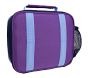 Mackenzie Lavender/Aqua/Navy Colorblock Lunch Boxes