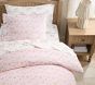 Floral Horse Reversible Organic Duvet &amp; Shams