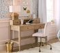 House Shaped Rattan Table Lamp (17")