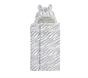 Zebra Faux Fur Baby Hooded Towel
