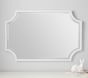 Rectangular Scalloped Mirror (36&quot;)