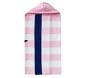 Whale Stripe Baby Beach Hooded Towel UPF 50+