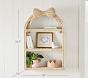 Rattan Bow Tiered Shelf (31" x 20")