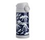 Navy Dino Bones Glow-In-The-Dark  Mackenzie Water Bottle
