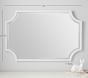 Rectangular Scalloped Mirror (36&quot;)