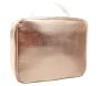 Colby Rose Gold Metallic Sherpa Cold Pack Lunch Box