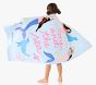Mermaid Kid Reversible Beach Towel UPF 50+