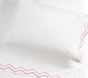 Embroidered Scalloped Sheet Set &amp; Pillowcases