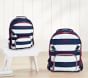 Fairfax Navy/White Stripe Backpacks