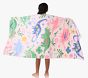 Floral Dino Kid Beach Towel UPF 50+