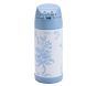 Mackenzie LoveShackFancy Blue Damask Floral Water Bottle